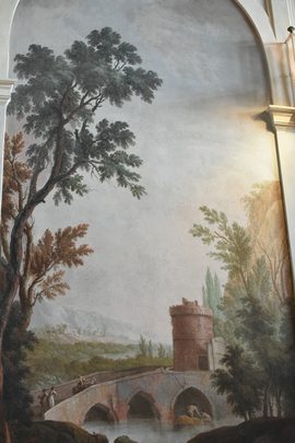 Villa Corsini a Castello - affresco nella sala delle feste.