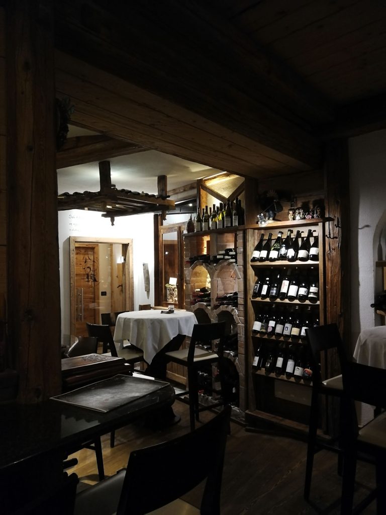 Interno del ristorante El Molin.