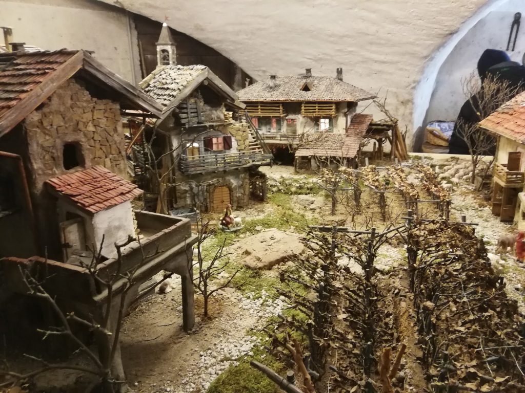 Presepe a Tesero.