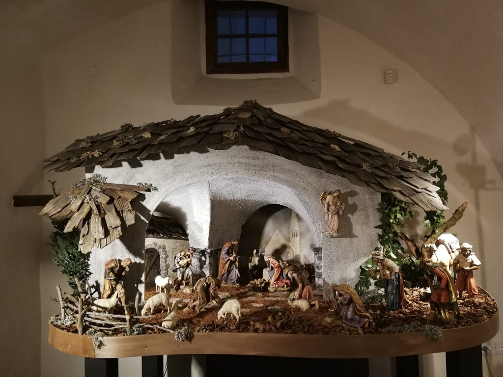 Presepe, mostra presso Casa Jellici di Tesero.