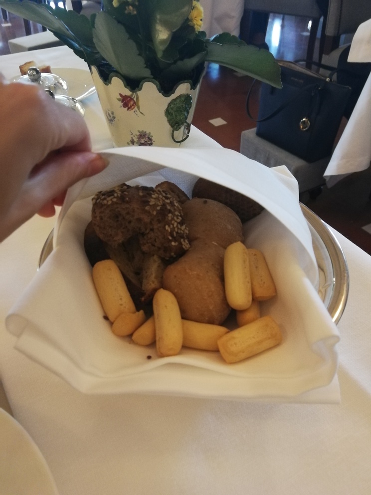 Ristorante Il Verrocchio: pane senza glutine.