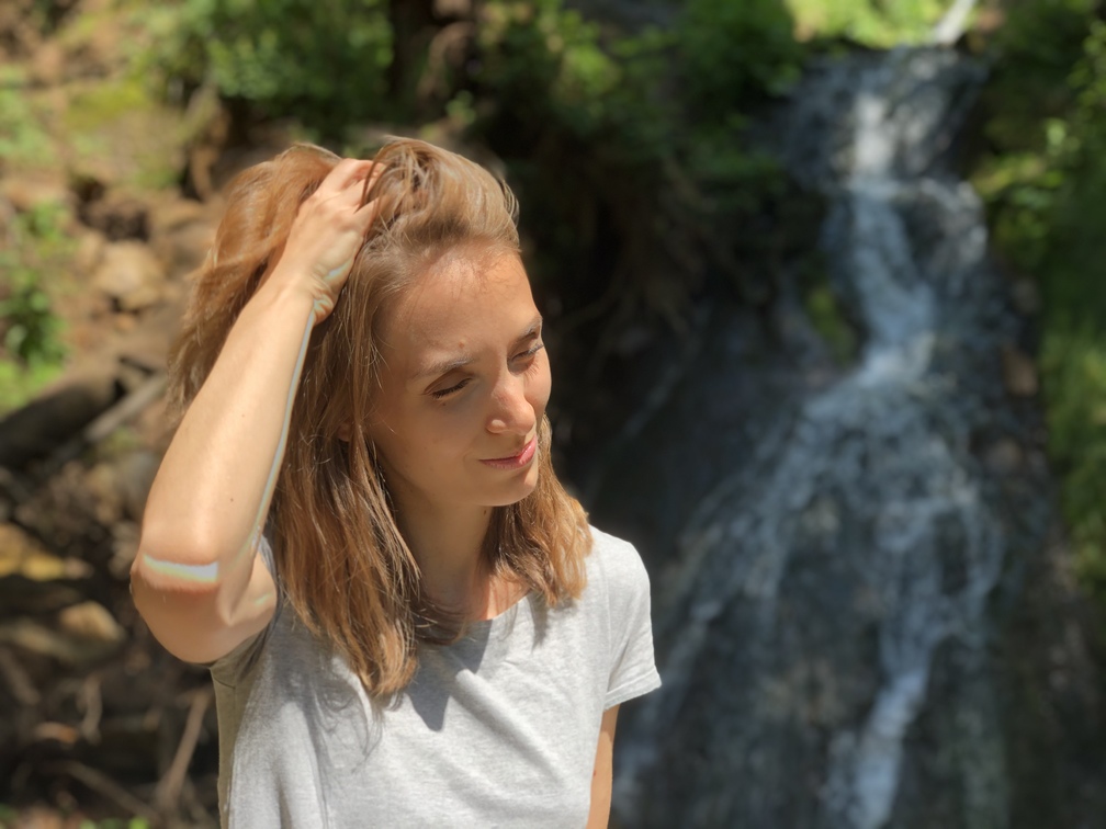 Cascata di Cavalese - Federica.