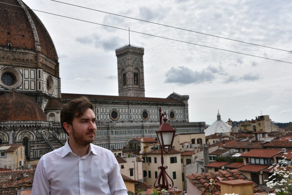 Terrazze Palazzo Pucci - panorama sul Duomo con Lorenzo.