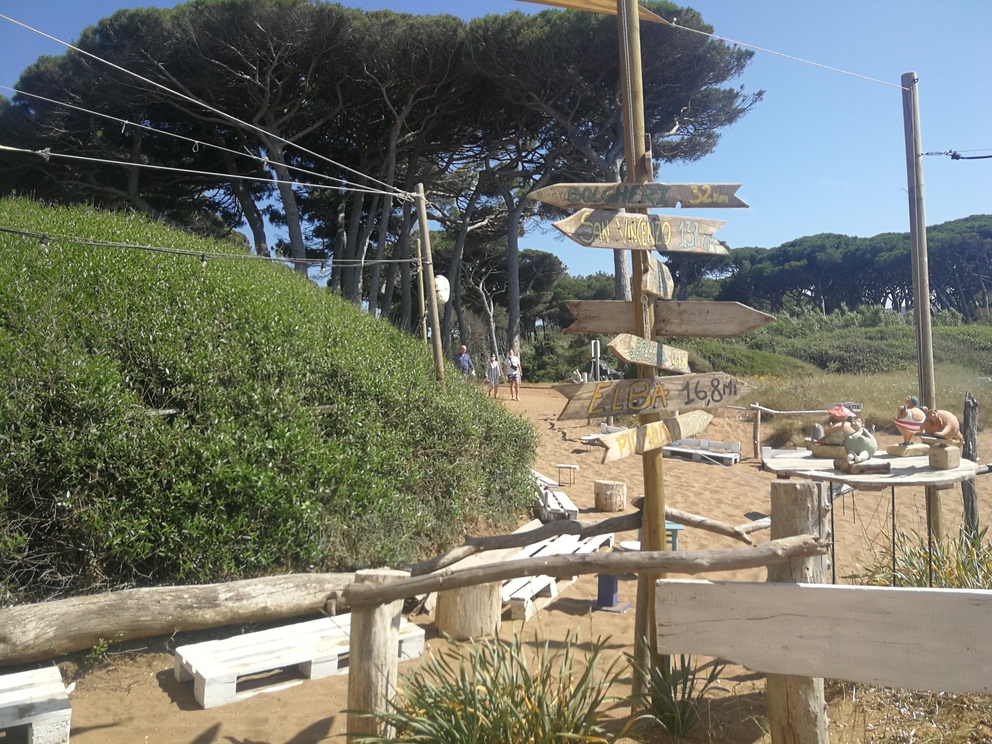 Bagno Baratti - location.