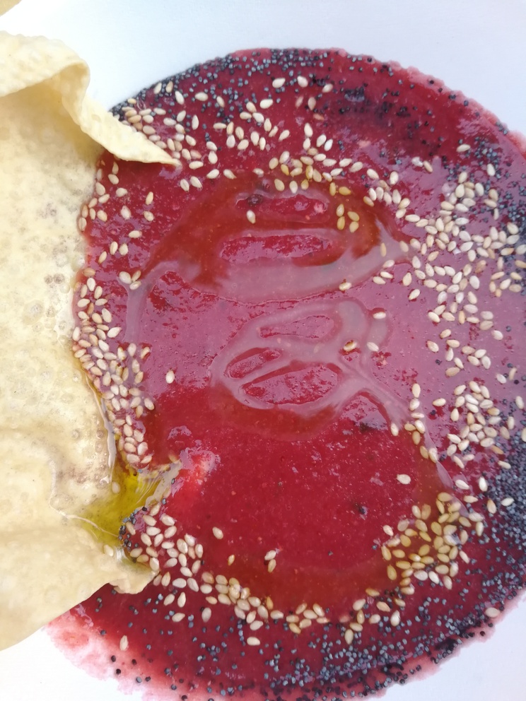 Eden Flower Bistrot - gazpacho alle fragole.