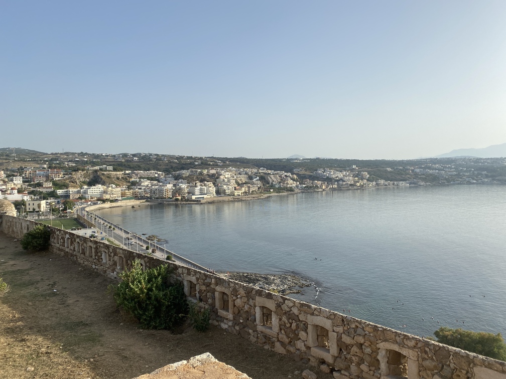 Rethymno - panorama sulla costa.