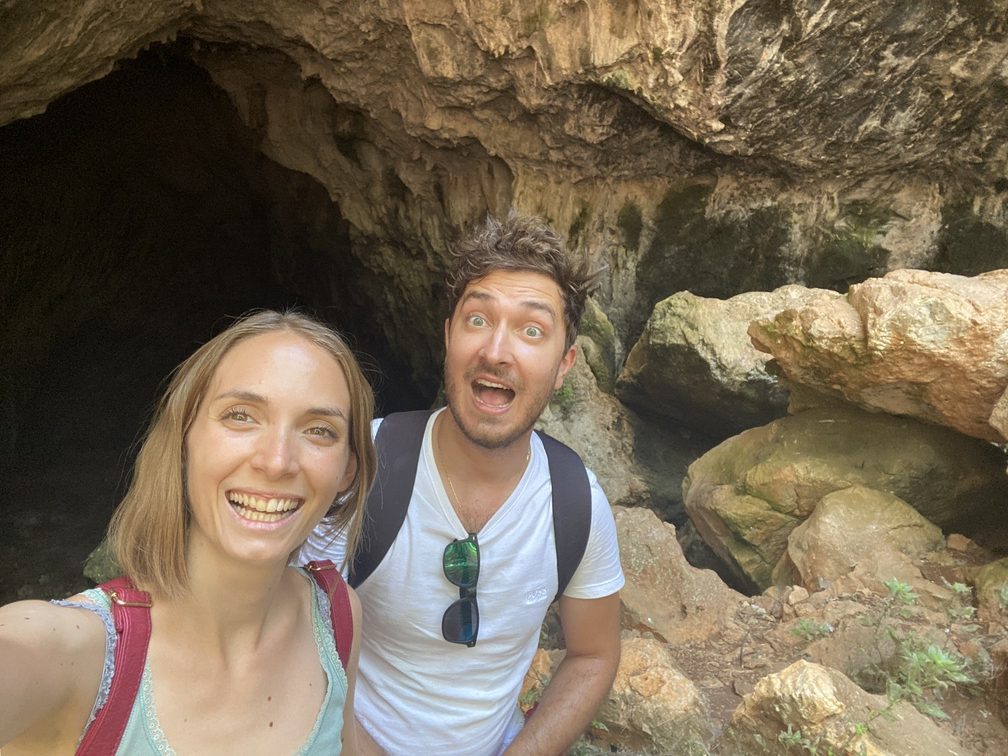 Grotta di Skotinò - Lorenzo e Federica.