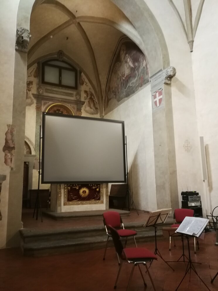 Chiesa di San Jacopo in Campo Corbolini - interno.
