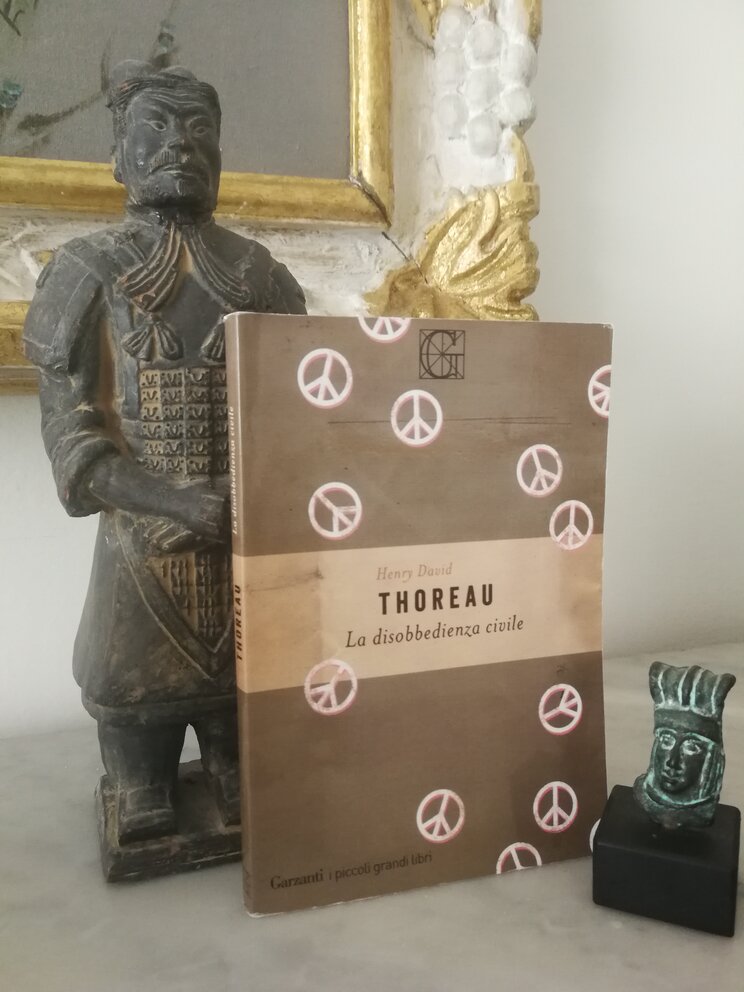 Henry David Thoreau, La disobbedienza civile - copertina.