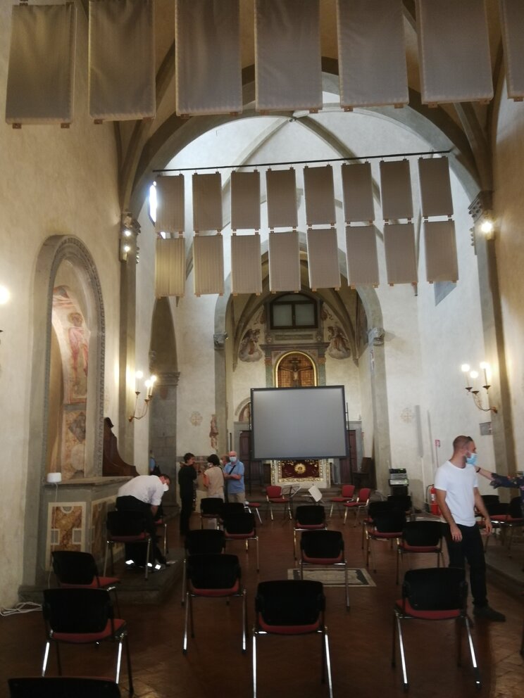 Chiesa di San Jacopo in Campo Corbolini - interno.