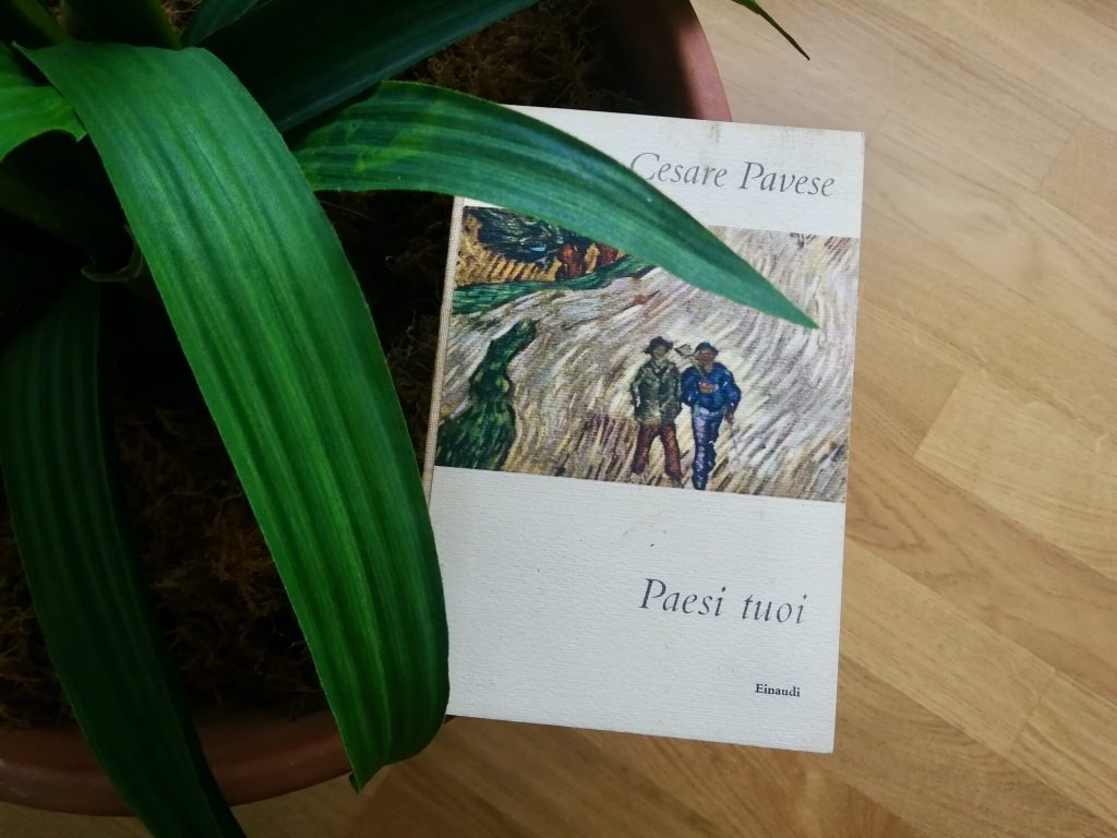 "Paesi tuoi" di Cesare Pavese - copertina dell'edizione Einaudi del 1957.