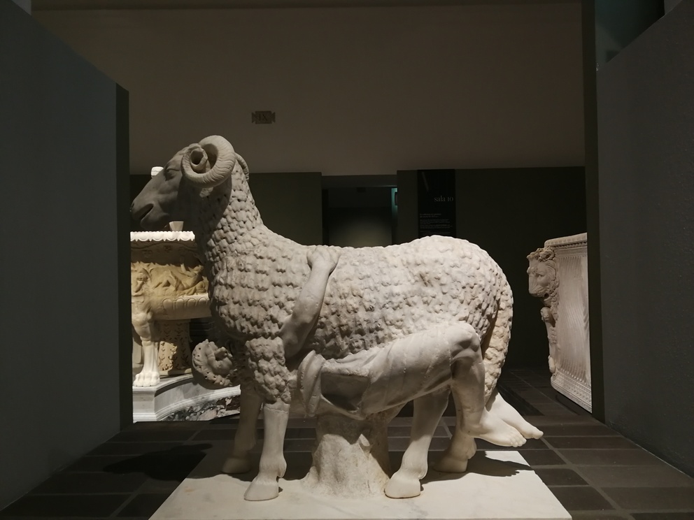 I Marmi Torlonia - Ulisse sotto il montone, I sec. d.C.