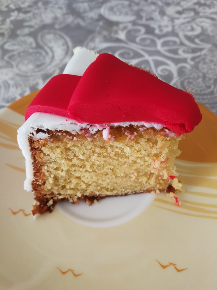 Fetta della Torta Iris.