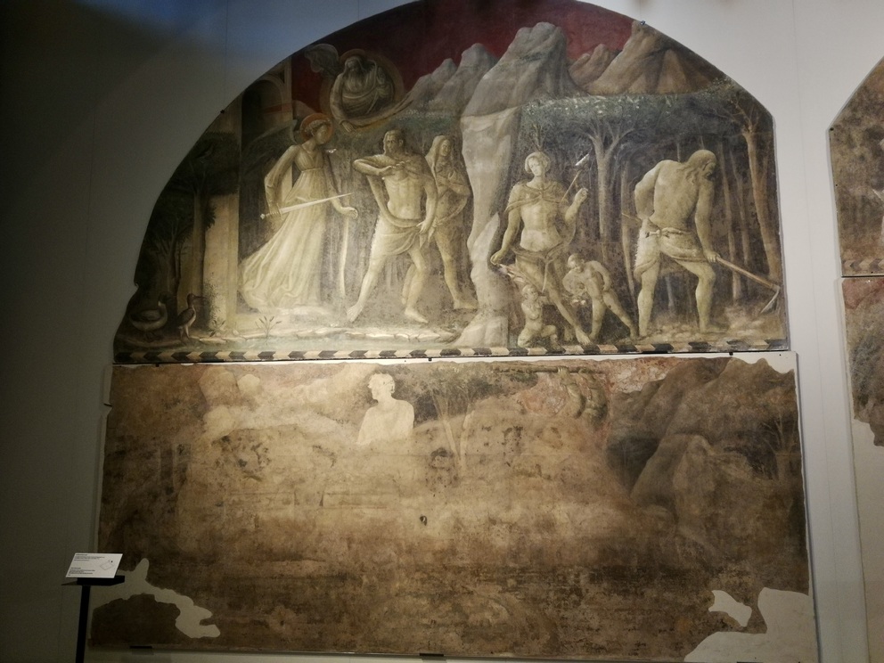 Museo di Santa Maria Novella - affreschi di Paolo Uccello.