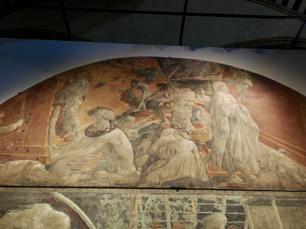 Museo di Santa Maria Novella - affreschi di Paolo Uccello.