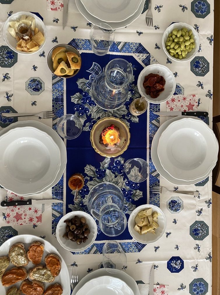 Pranzo di famiglia.