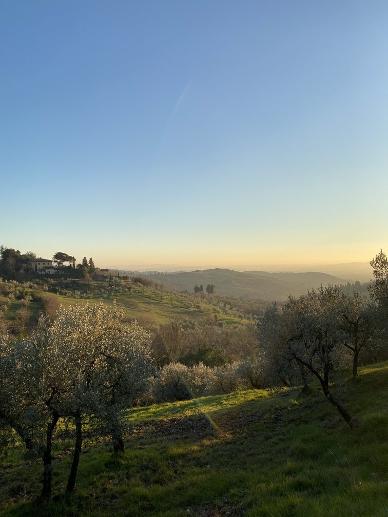 Tramonto su Cercina.
