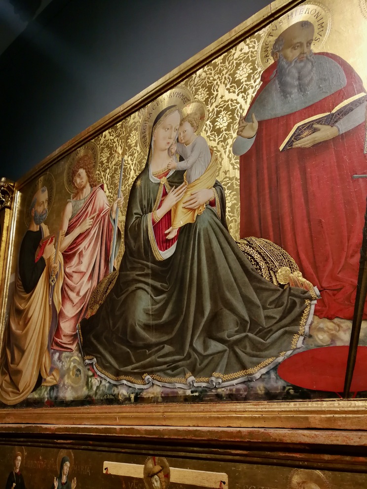 Benozzo Gozzoli, "Pala della Sapienza Nuova", 1456, Perugia, Galleria Nazionale dell'Umbria.