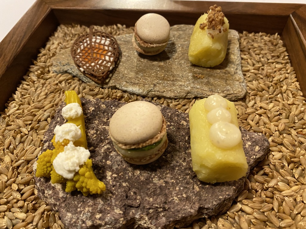 Antipasti dello chef al ristorante Kurbishof.