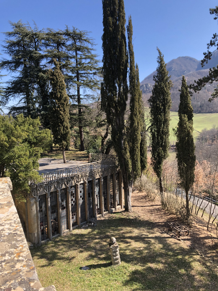 La Rocchetta Mattei - vista dal balcone.