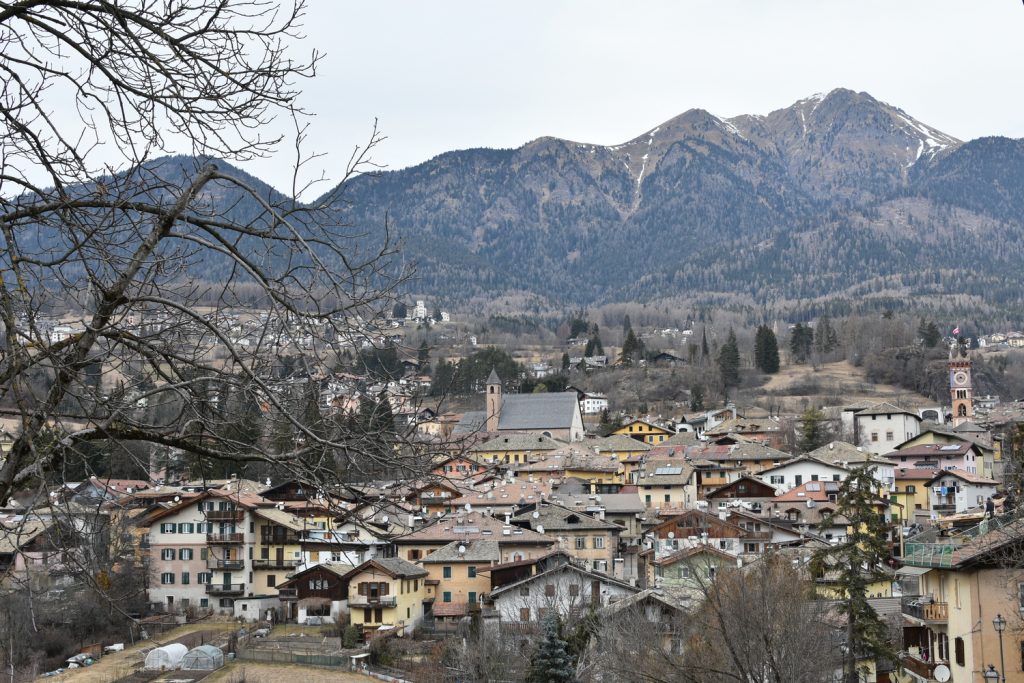 Panorama di Cavalese.