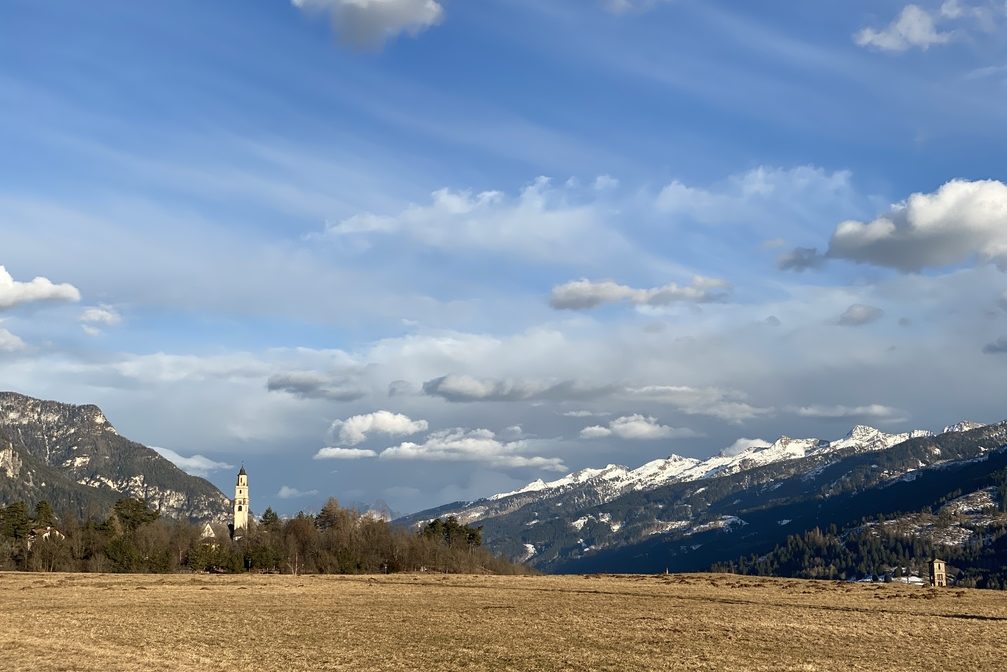 Chiesa Santa Maria Assunta a Cavalese e Val di Fiemme.