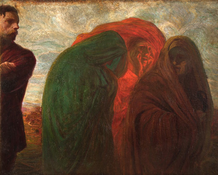 Mostra Galileo Chini - Galileo Chini, Le Frodi, 1904, collezione privata.