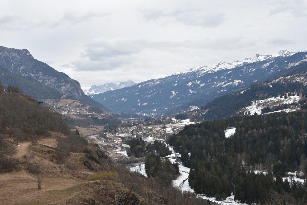 Val di Fiemme in inverno.