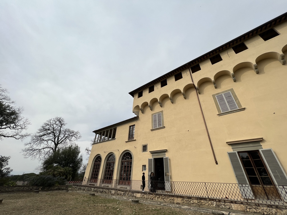 Villa di Careggi - esterno lato sud.