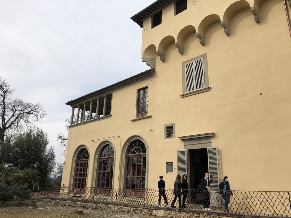 Villa di Careggi - esterno lato sud.