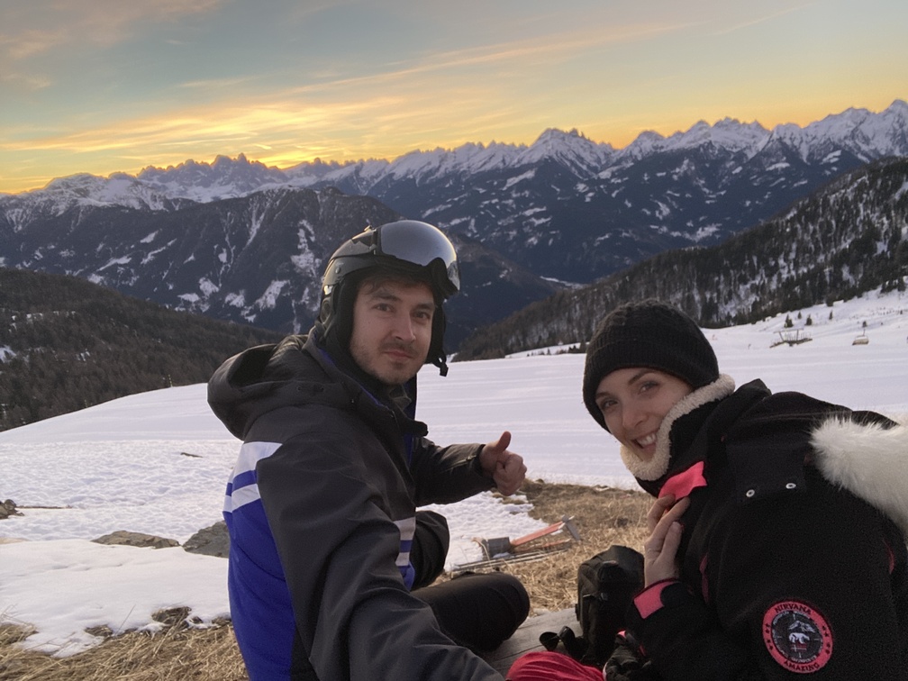 Trentino Ski Sunrise a Passo Feudo - Lorenzo e Federica.