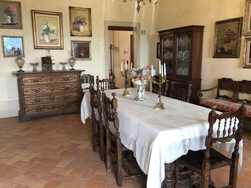 Torre e Casa Campatelli - Sala da pranzo.