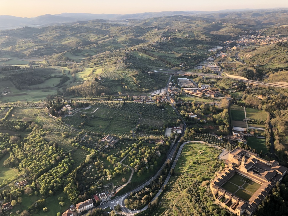 Volo in mongolfiera - Chianti.