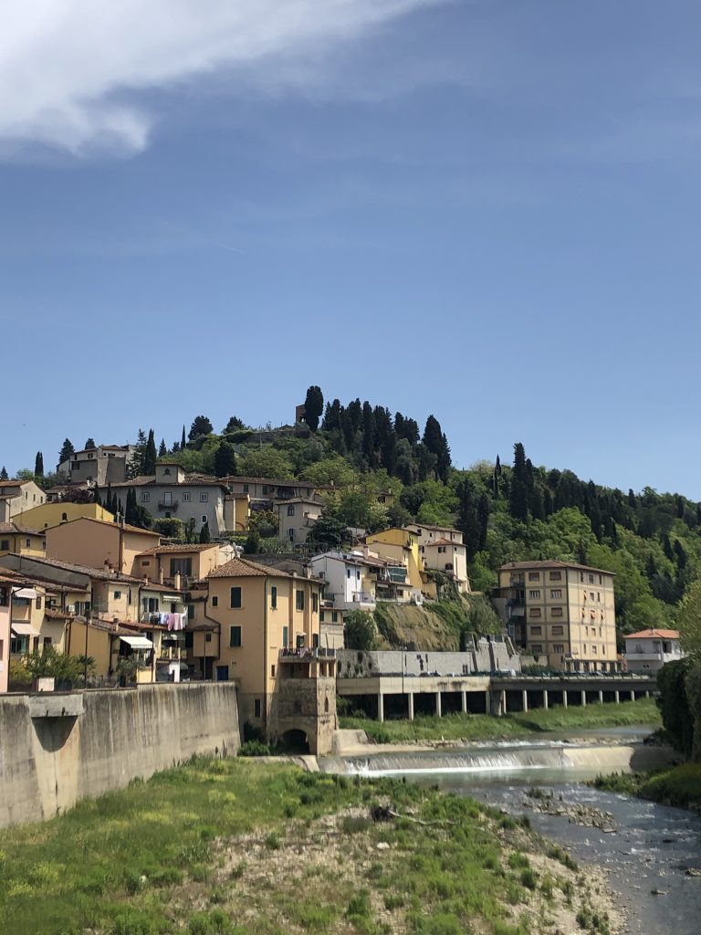 Montelupo - veduta dalla Pesa.