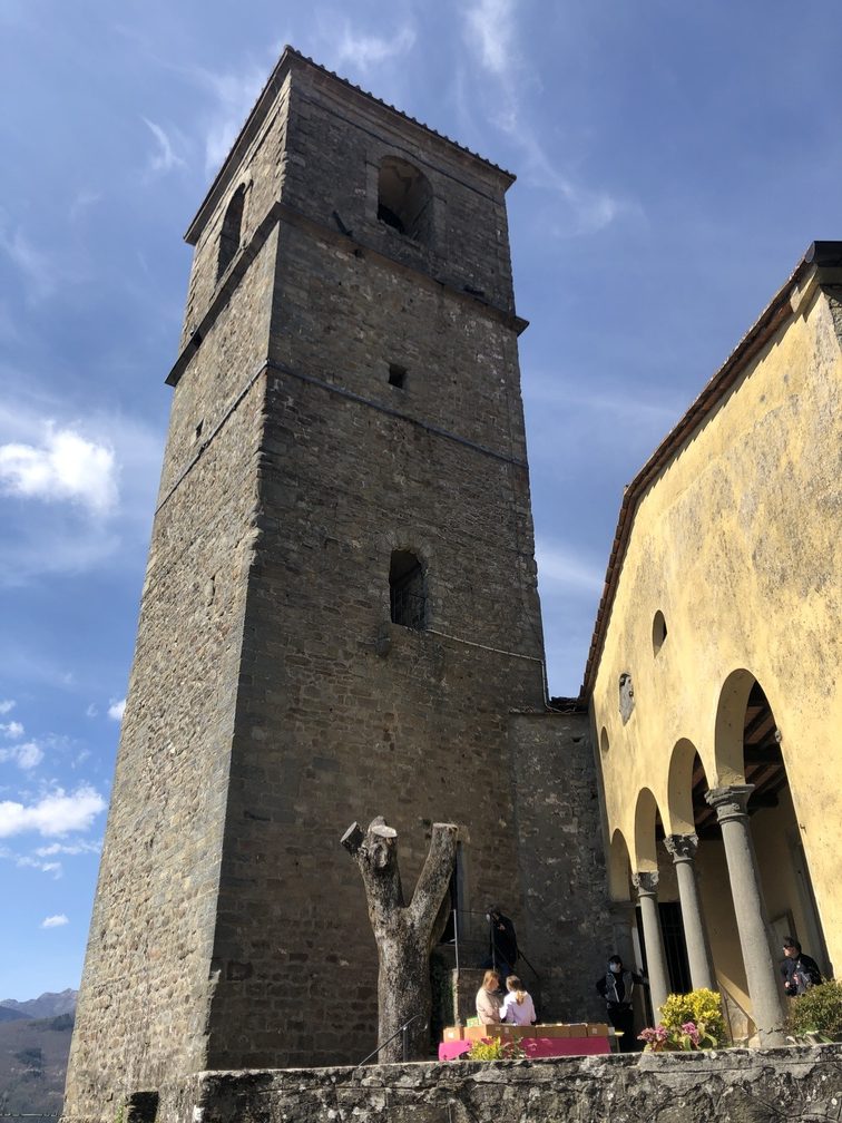 Piteglio - torre campanaria.
