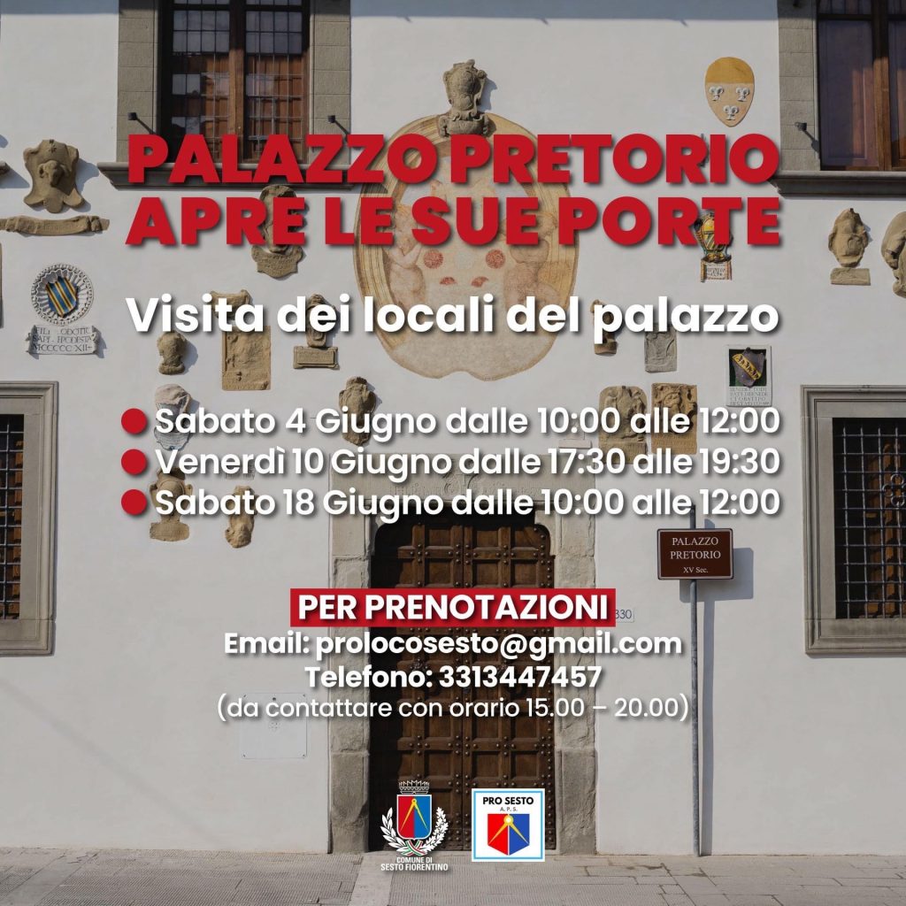 Palazzo Pretorio a Sesto Fiorentino - locandina.