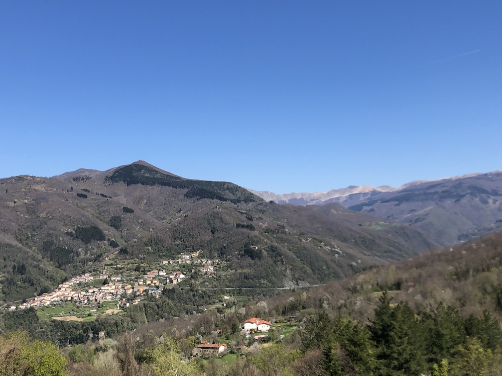 Piteglio - panorama su Popiglio.