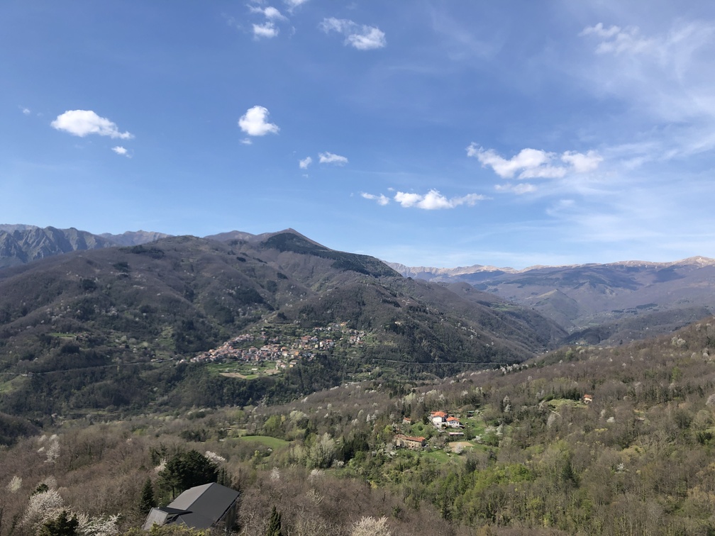 Piteglio - panorama dal campanile.