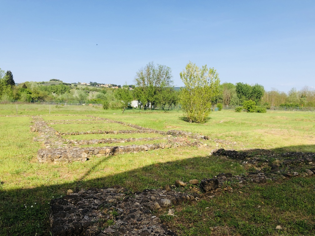 Villa Romana del Vergigno - ambienti a valle.