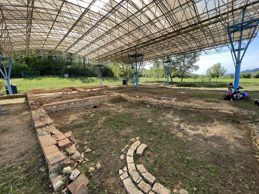Villa Romana del Vergigno - scavi.