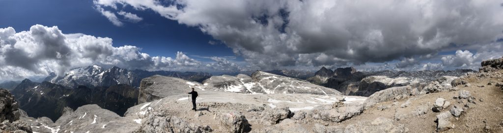 Piz Boè - panorama.