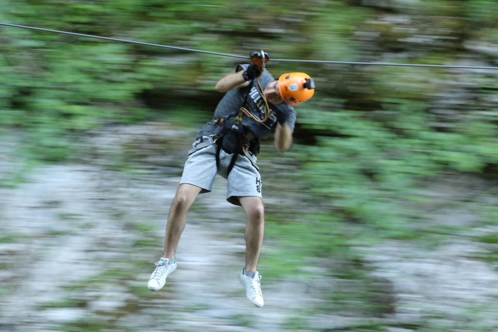 Canyon Park a Bagni di Lucca - Zip-Line.
(Foto di Outdoorpix Photography)