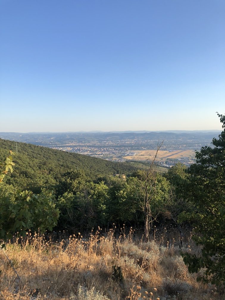 Panorama su Sesto Fiorentino.