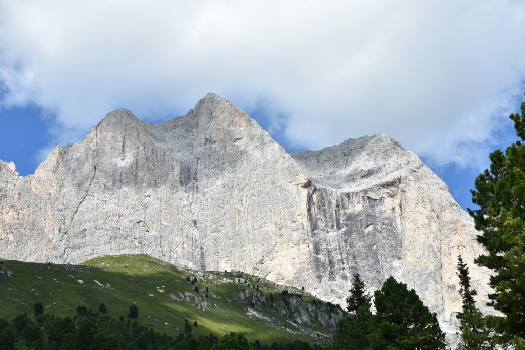 Torri del Vajolet - percorso.