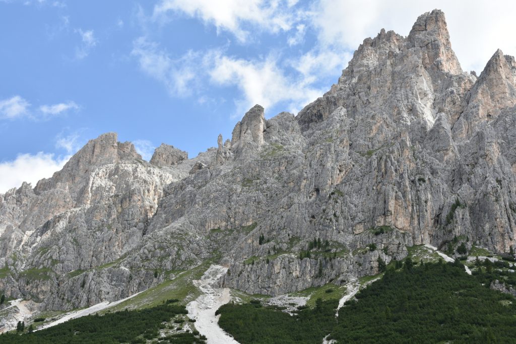 Torri del Vajolet - percorso.