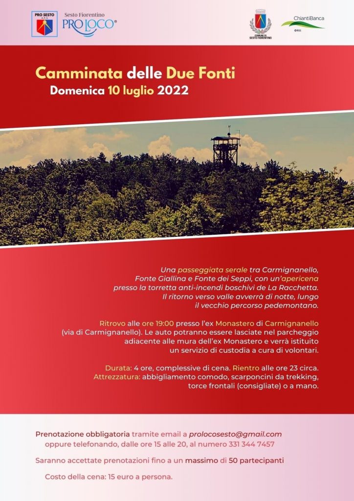 Locandina dell'iniziativa di ProLoco.