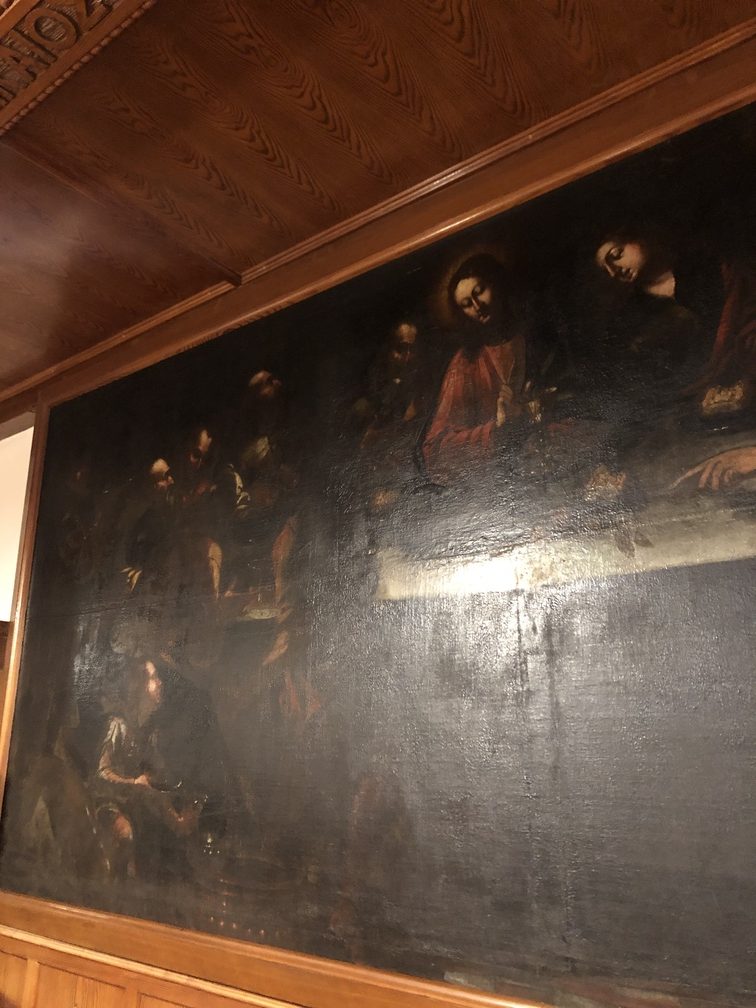 Chiesa di San Vigilio - Ultima Cena nel refettorio.