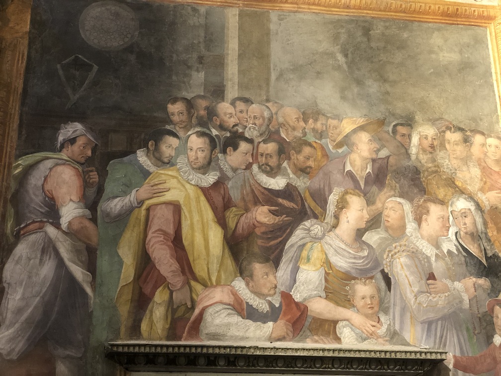 Badia di Passignano - Alessandro Allori, Ricognizione.
