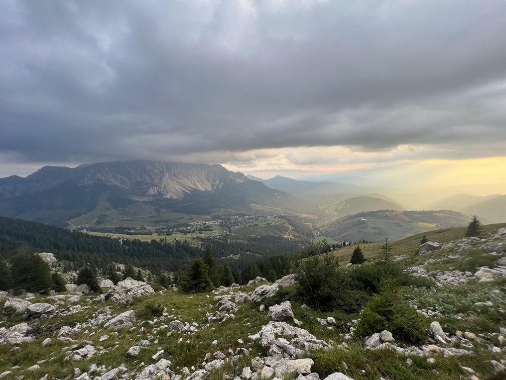 Rifugio Fronza alle Coronelle - panorama.