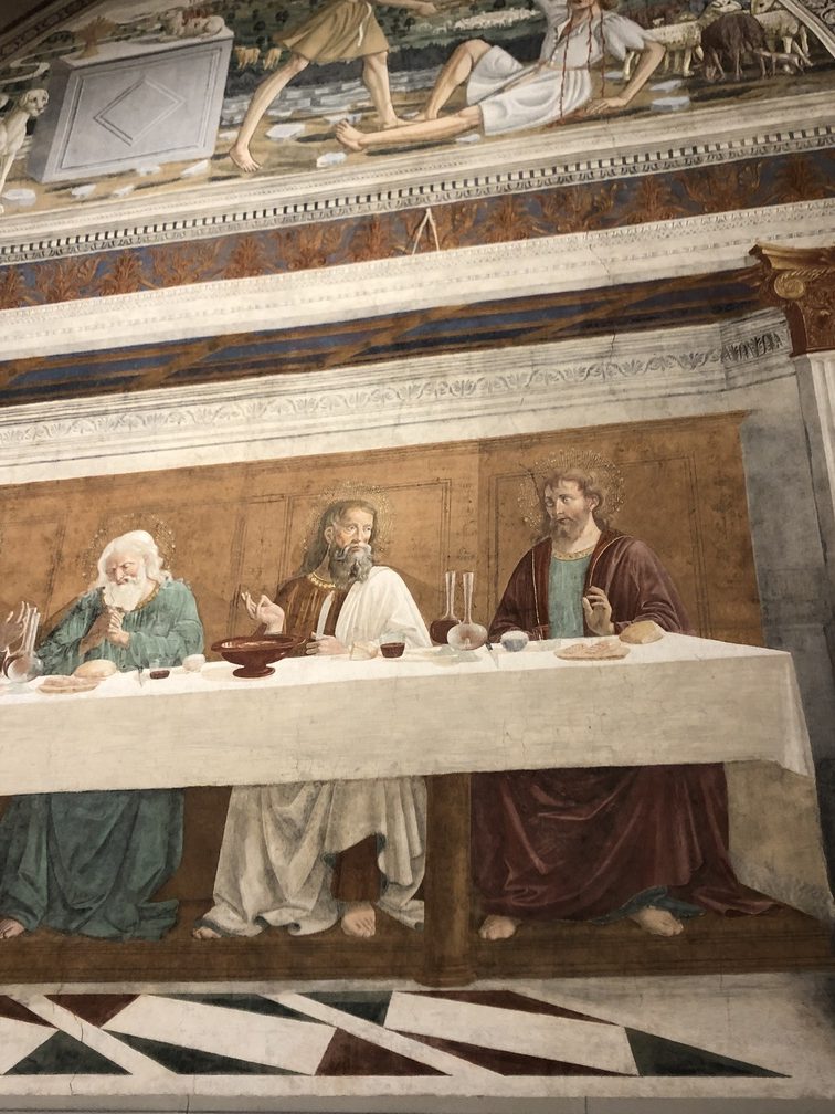 Badia di Passignano - Domenico e Davide Ghirlandaio, Ultima cena.